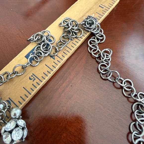 Ann Klein Silver Tone Necklace - Picture 2 of 3